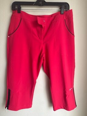 Nike Bright Red Golf Shorts